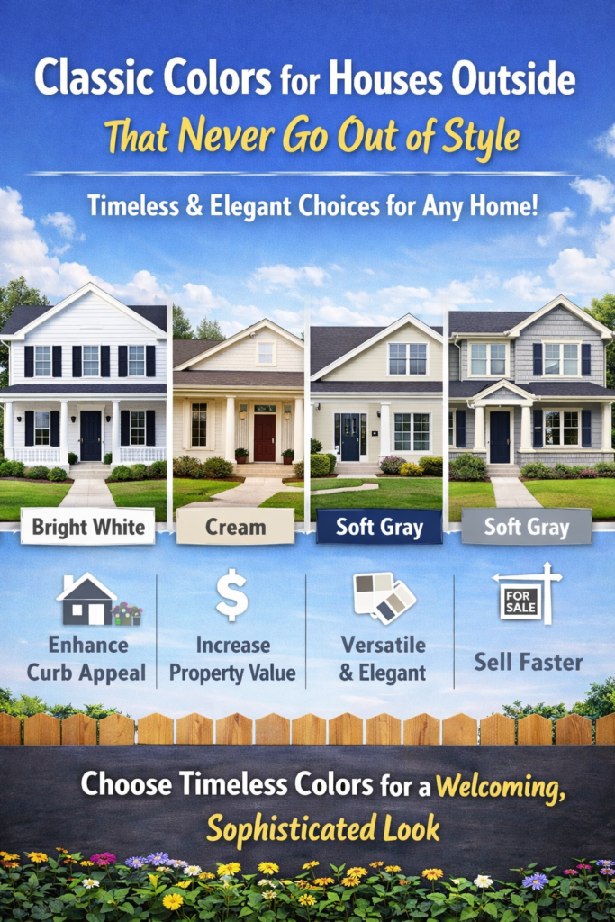 Colors for Houses Outside