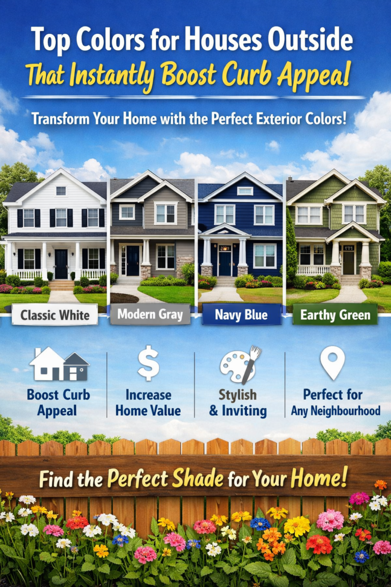 Colors for Houses Outside