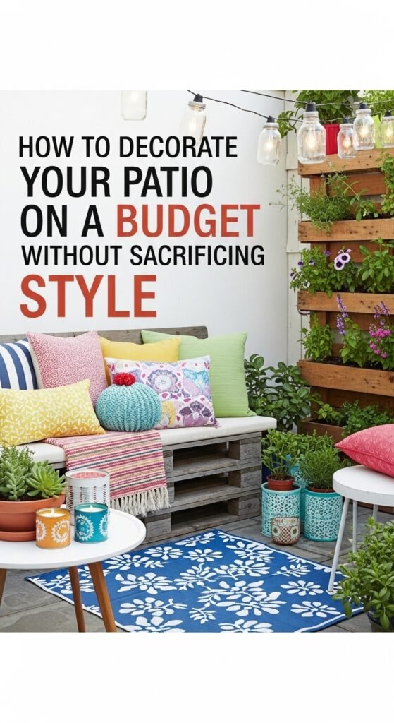 How to Decorate Your Patio