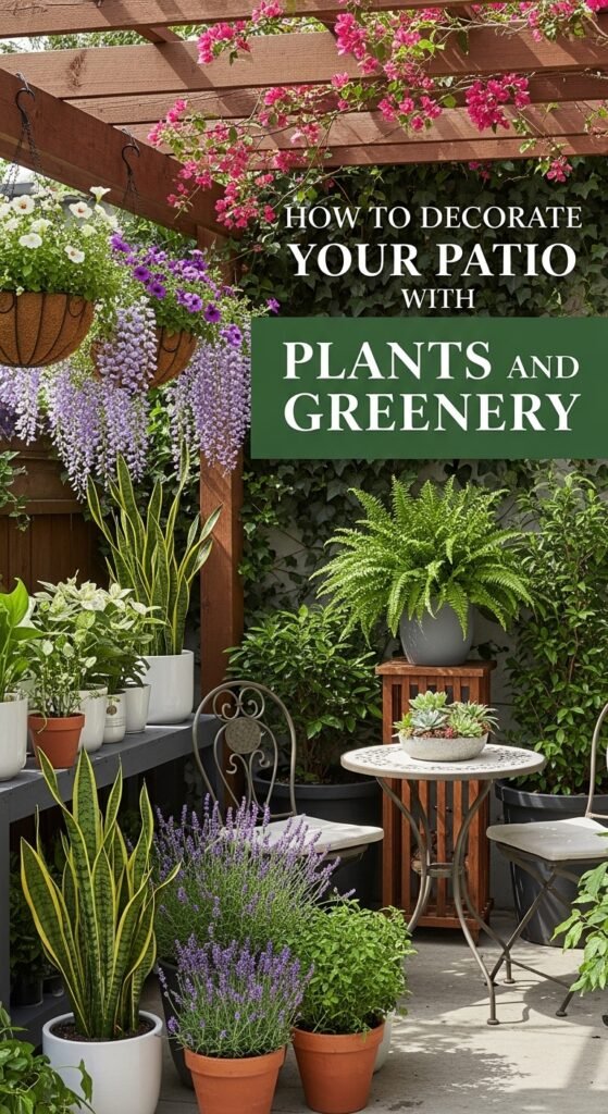 How to Decorate Your Patio