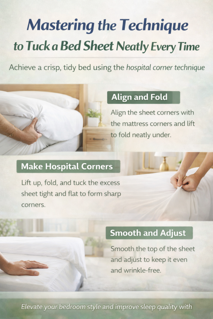 How to Tuck a Bed Sheet