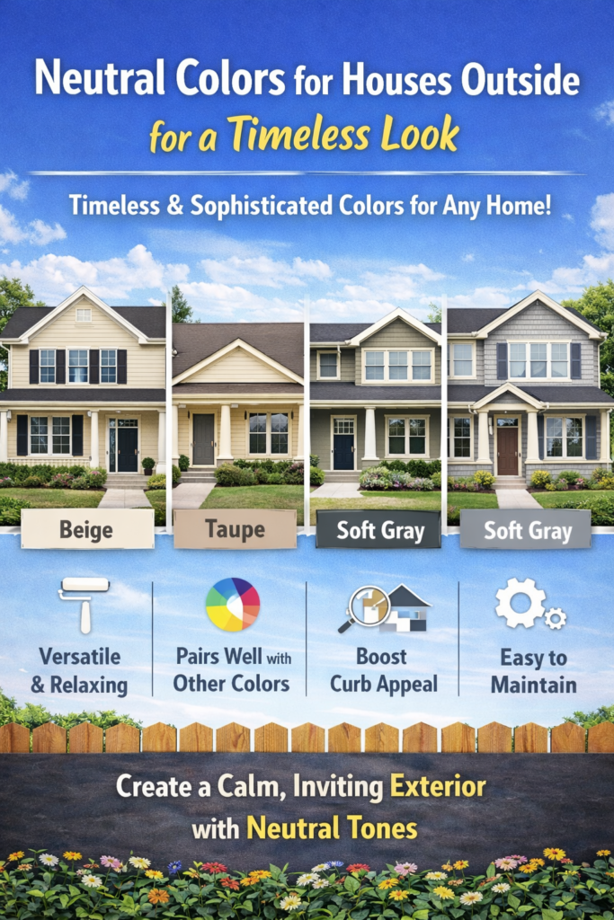 Colors for Houses Outside