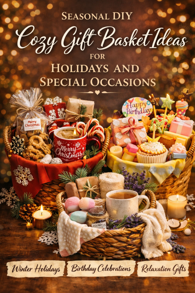 DIY Cozy Gift Basket