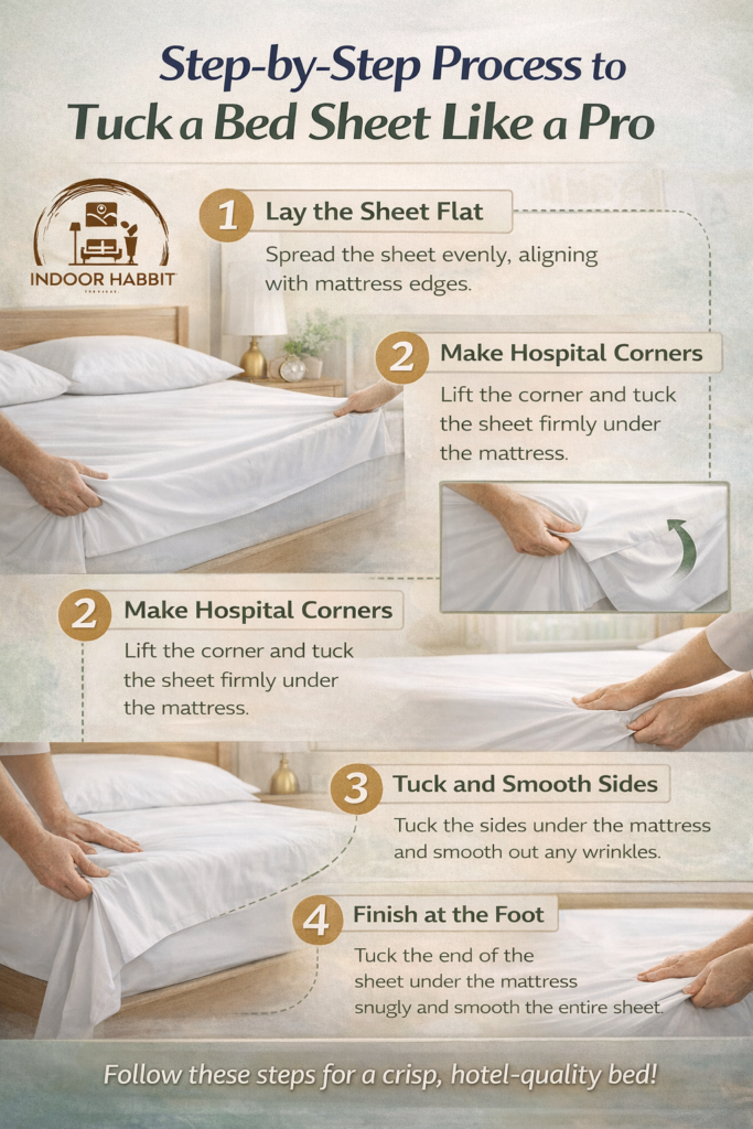 How to Tuck a Bed Sheet