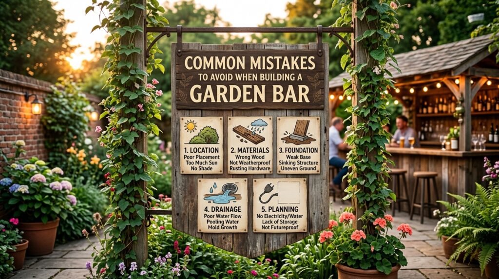 Garden Bar Ideas