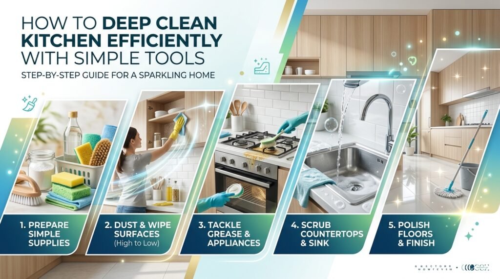 How to Deep Clean Kitchen