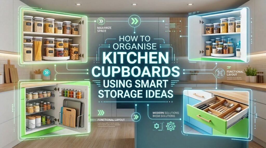 How to Organise Kitchen Cupboards