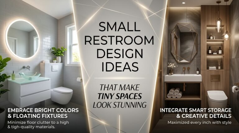 Small Restroom Design Ideas