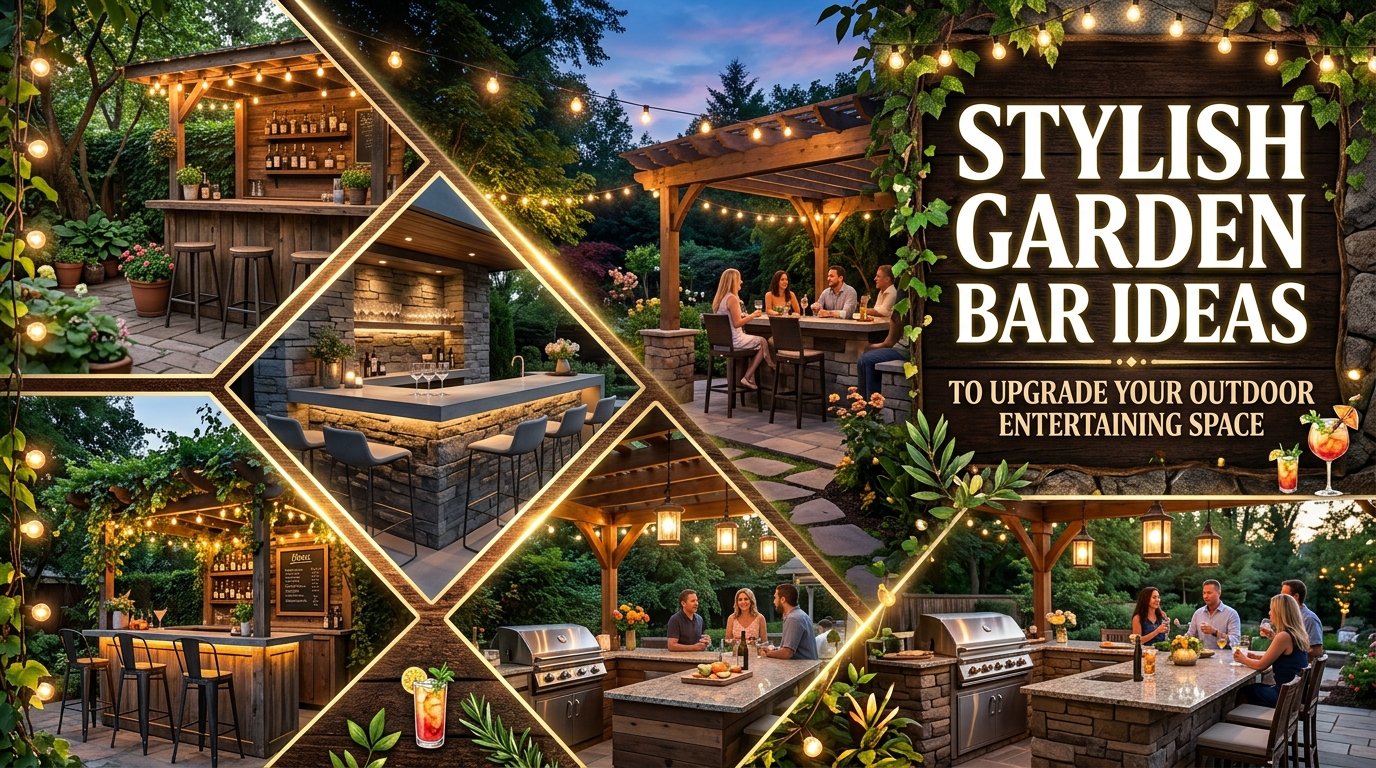 Stylish Garden Bar Ideas 2026 | Indoor Habbit